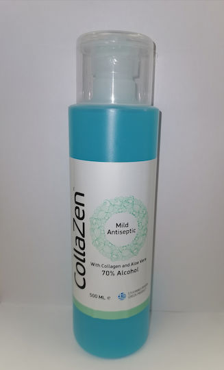 Collazen Hand Sanitizer Gel for Hands 500ml Aloe Vera