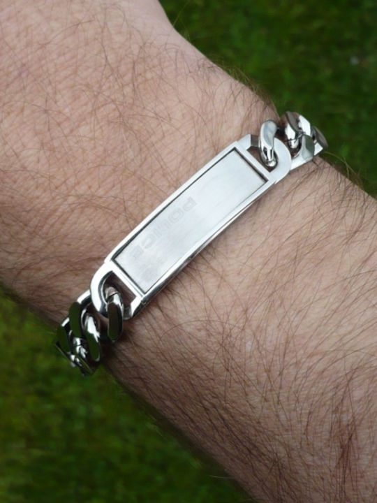 Police Bracelet Id made of Steel