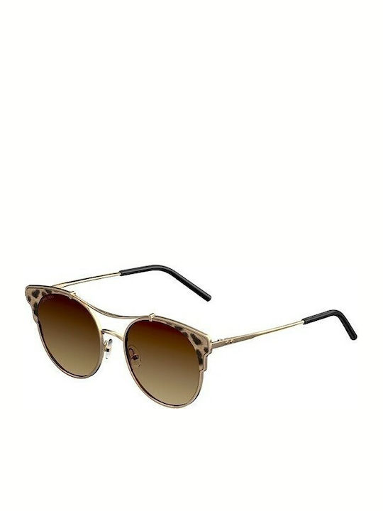 Jimmy Choo Γυαλιά Ηλίου Χρυσά με Μεταλλικό Σκελετό Jimmy Choo Γυαλιά Ηλίου Χρυσά με Μεταλλικό Σκελετό