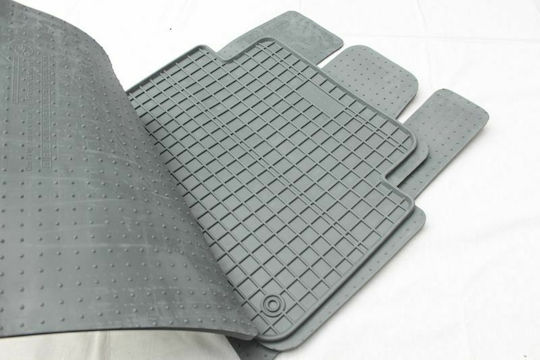 Frogum Set of Front and Rear Mats 4pcs for Audi Q7 2006-2014 Gray