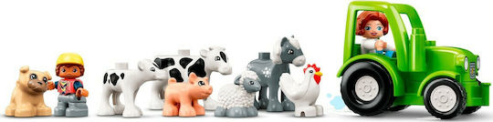 LEGO Duplo Barn Tractor & Farm Animal Care για 2+ Ετών