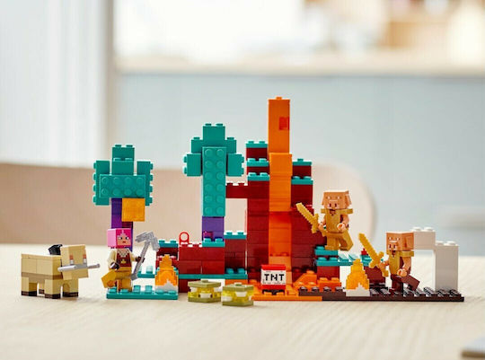 LEGO Minecraft Das Warped Forest Für 8+ Jahre 287 Stück