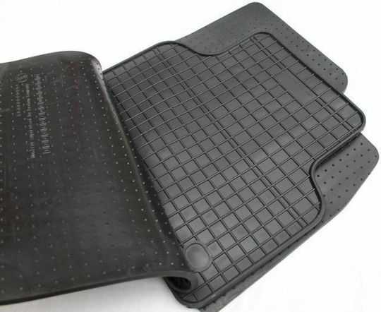 Frogum Set of Front and Rear Mats 4pcs for Audi Q7 2015 Black
