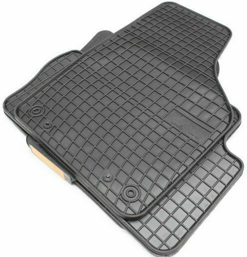 Frogum Set of Front and Rear Mats 4pcs for Seat Alhambra Volkswagen Sharan 2010+ Black