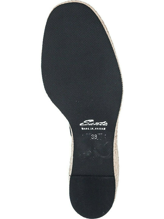 Day2Day Damenplattformen im Espadrilles-Stil Schwarz