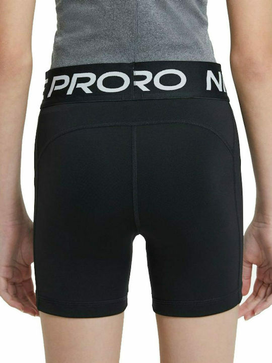 Παιδικό Κολάν Αθλητικό Κοντό Dri-Fit Μαύρο Pro