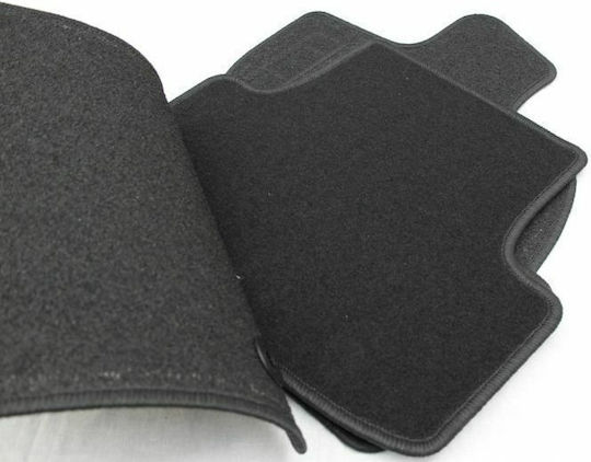 Petex Set of Front and Rear Mats 4pcs for Skoda Karoq 2017+ Black