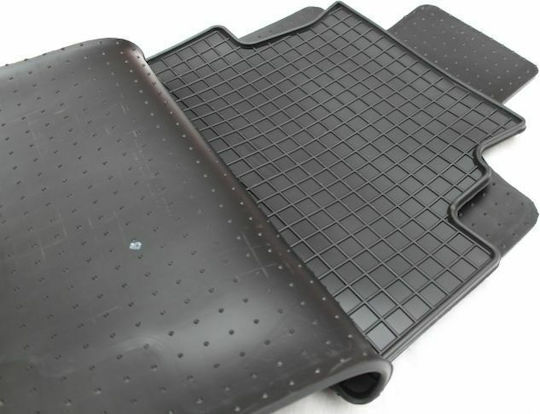 Petex Set of Front and Rear Mats 4pcs for Opel Grandland X 2017+ Black