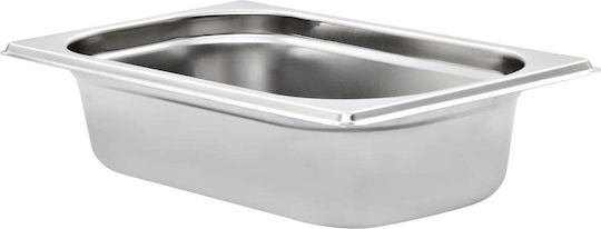 vidaXL Σκεύος Gastronorm Ανοξείδωτο GN1/4 με Βάθος 65mm (8τμχ)