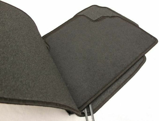 Petex Set of Front and Rear Mats 4pcs for Ford Tourneo Courier 2014 Black
