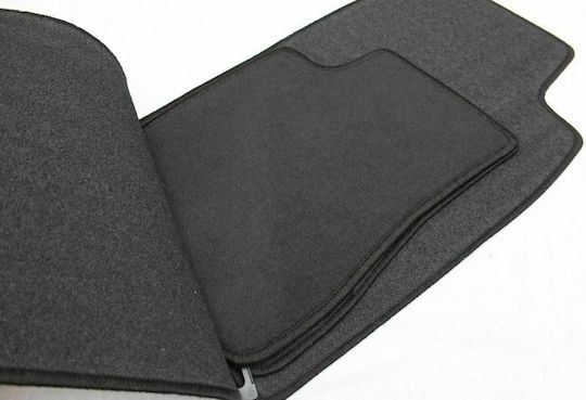 Petex Set of Front and Rear Mats 4pcs for Peugeot 206 2009 Black