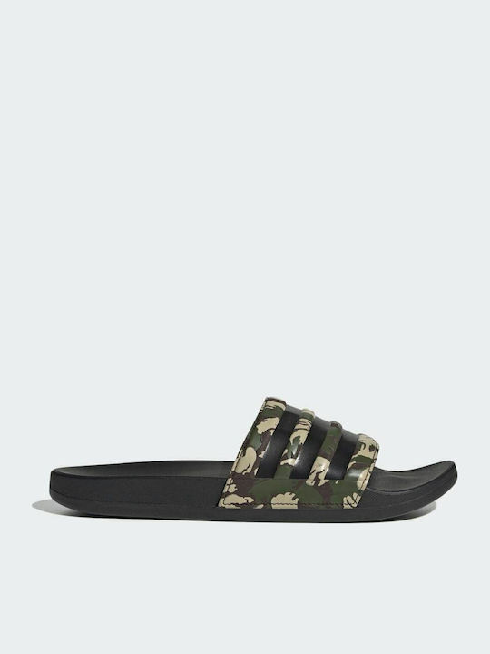 Adilette Cloudfoam Plus Mono Men's Slides Wild Pine