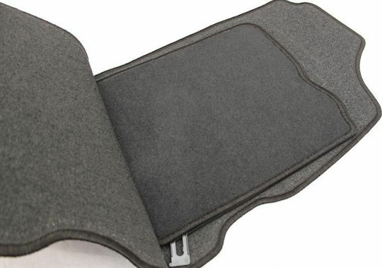 Petex Set of Front and Rear Mats 4pcs for Peugeot 106 1996-2003 Black