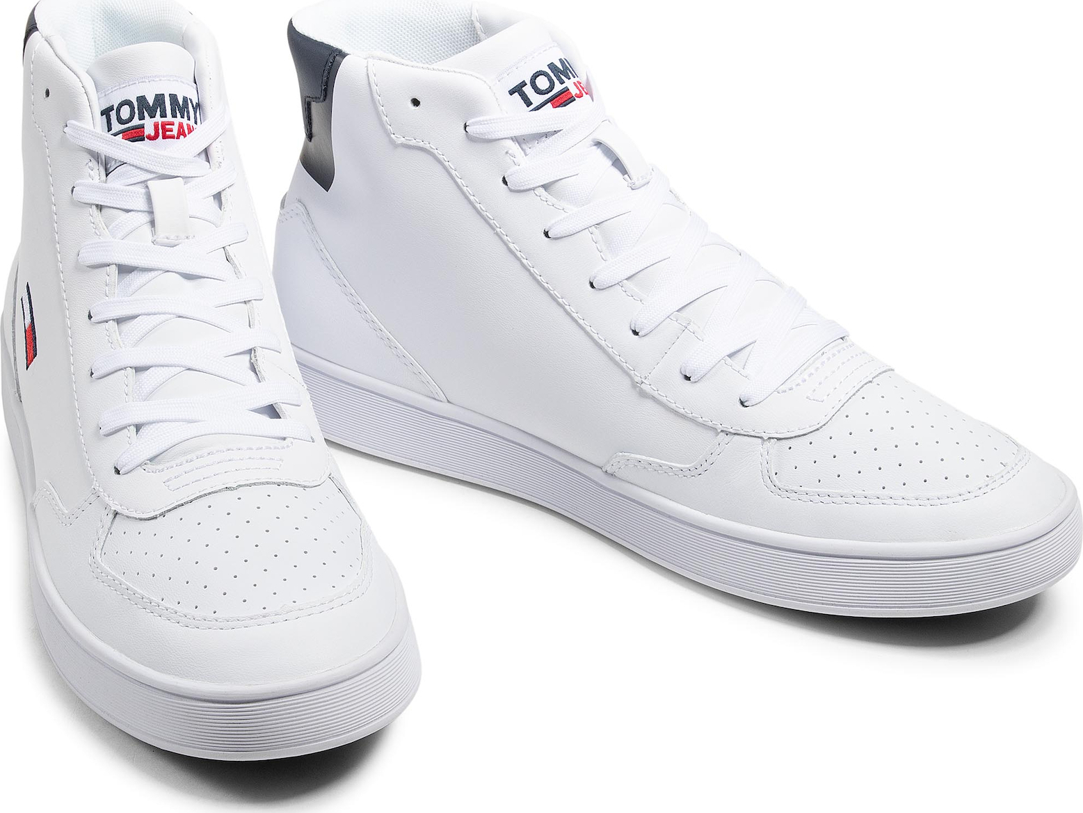 tommy hilfiger elevated cupsole suede