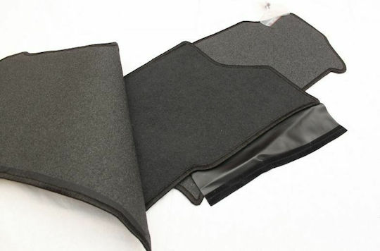 Petex Set of Front and Rear Mats 3pcs for Ford Transit 2006-2012 Black