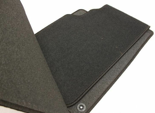 Petex Set of Front and Rear Mats 4pcs for Citroen C5 2001-2008 Black