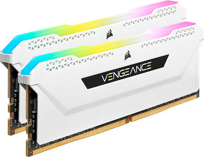 Corsair Vengeance RGB Pro SL 32GB DDR4 RAM με 2 Modules (2x16GB) και Ταχύτητα 3600 για Desktop