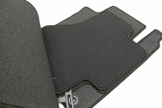 Petex Set of Front and Rear Mats 4pcs for Peugeot 107 2005-2014 Black
