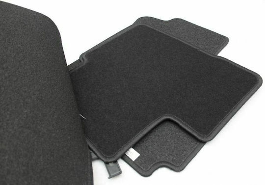Petex Set of Front and Rear Mats 4pcs for Suzuki Swift 2010-2017 Black
