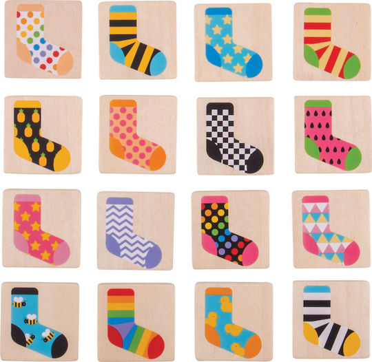 Joc de Societate Sock Memo pentru 1+ Jucători 2+ Ani (EN) Big Jigs