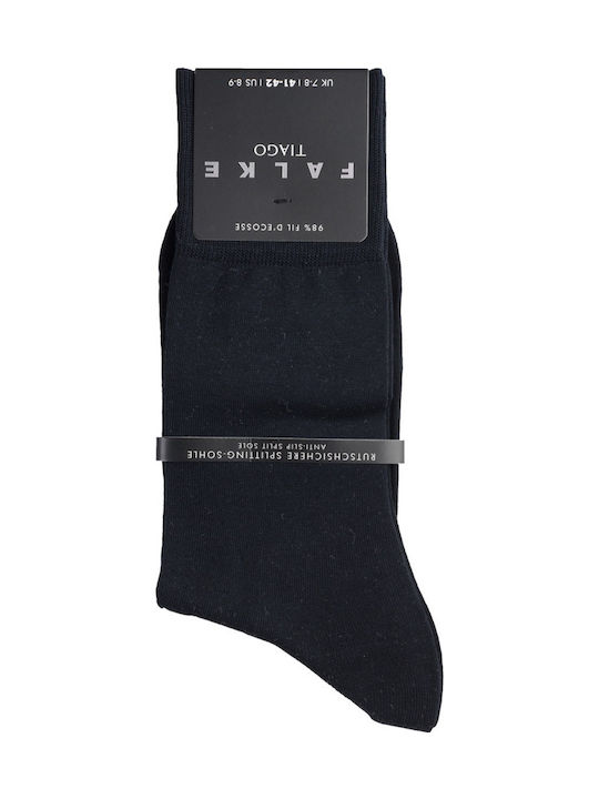 Falke 14662 Men's Solid Color Socks Navy