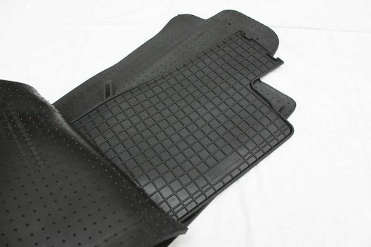 Frogum Set of Front and Rear Mats 4pcs for Toyota Corolla Verso 2004-2009 Black