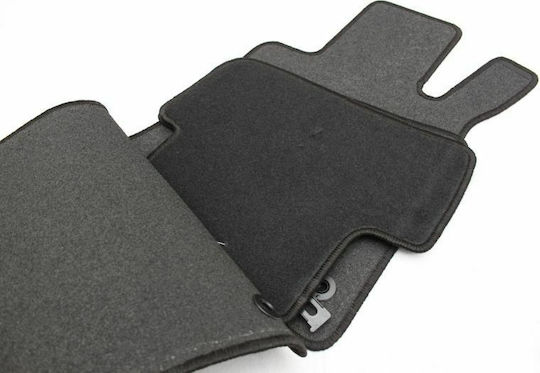 Petex Set of Front and Rear Mats 4pcs for Mercedes-Benz GLK 2012-2015 Black
