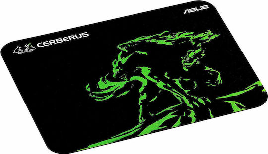 Asus MousePad Gaming Cerberus Mat Mini Gaming Mouse Pad (250mm) Πράσινο 90YH01C4-BDUA00