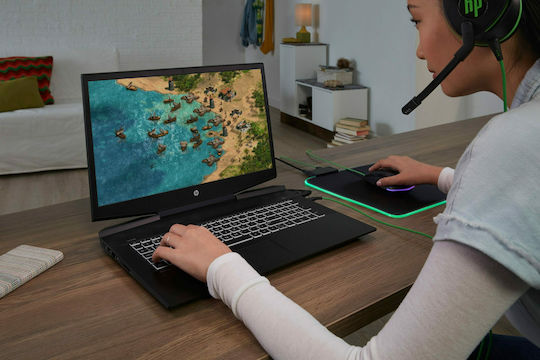 HP Pavilion 300 Gaming Mouse Pad Large 400mm Black 4PZ84AA