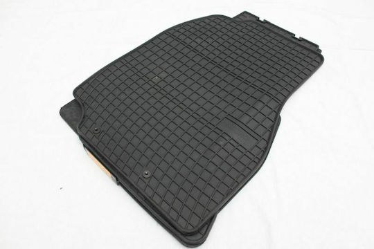 Frogum Set of Front and Rear Mats 4pcs for Toyota Land Cruiser 1998-2007 Black