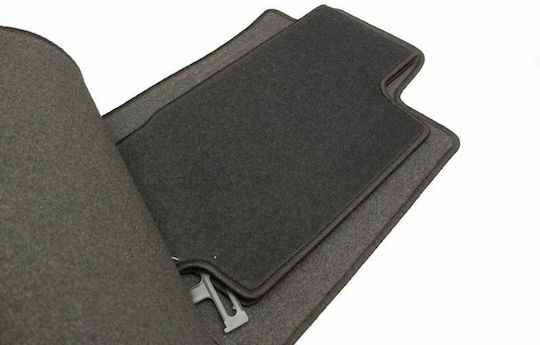 Petex Set of Front and Rear Mats 4pcs for Toyota Corolla Verso 2004-2009 Black