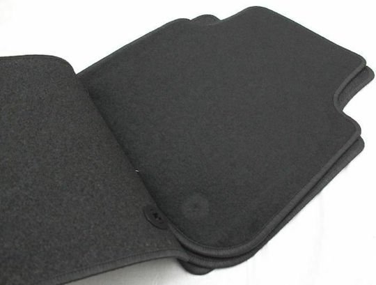 Petex Set of Front and Rear Mats 4pcs for Volkswagen Tiguan Allspace 2017+ Black