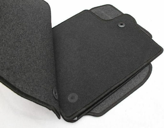 Petex Set of Front and Rear Mats 4pcs for Volvo S80 / V70 / XC 70 2006 Black