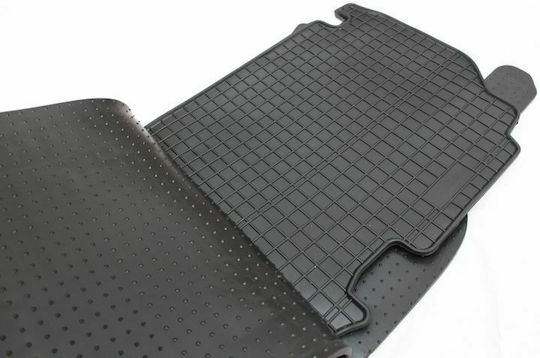 Frogum Set of Front and Rear Mats 4pcs for Renault Kangoo 2008 Black