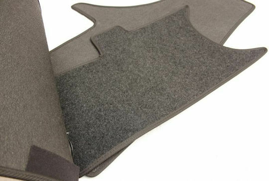 Petex Set of Front and Rear Mats 3pcs for Volkswagen T5 / T6 2003 Black