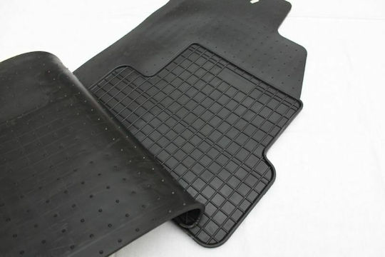 Frogum Set of Front and Rear Mats 4pcs for Renault Fluence 2009+ Black