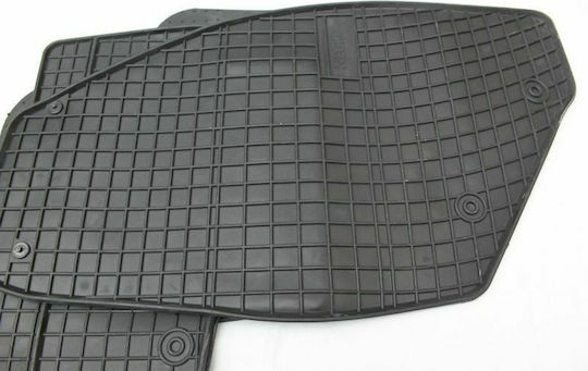 Frogum Set of Front and Rear Mats 4pcs for Volvo S60 / S80 / V70 / XC 70 2000-2007 Black