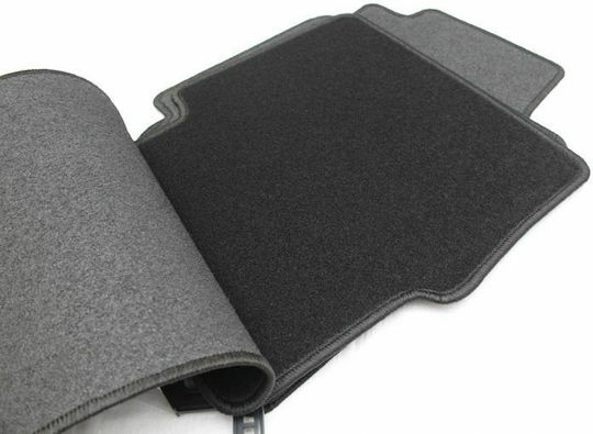 Petex Set of Front and Rear Mats 4pcs for Honda Accord 1998-2002 Black