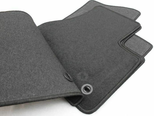 Petex Set of Front and Rear Mats 4pcs for Volkswagen Phaeton 2002-2004 Black