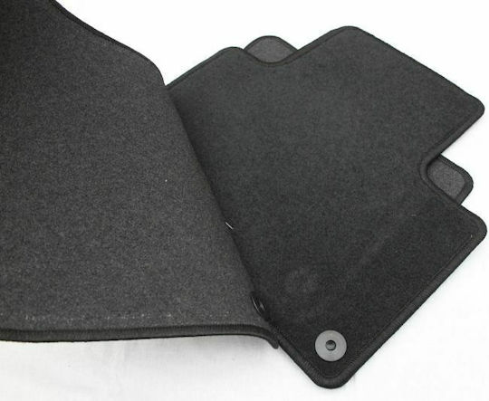 Petex Set of Front and Rear Mats 4pcs for Volvo XC 90 2015+ Black