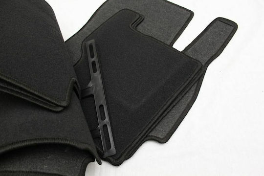 Petex Set of Front and Rear Mats 3pcs for Mazda 5 2005-2010 Black