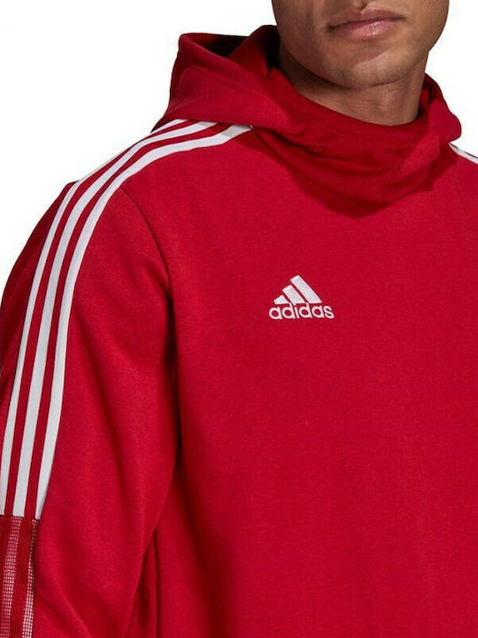 Tiro 21 Sweatshirt mit Kapuze Rot