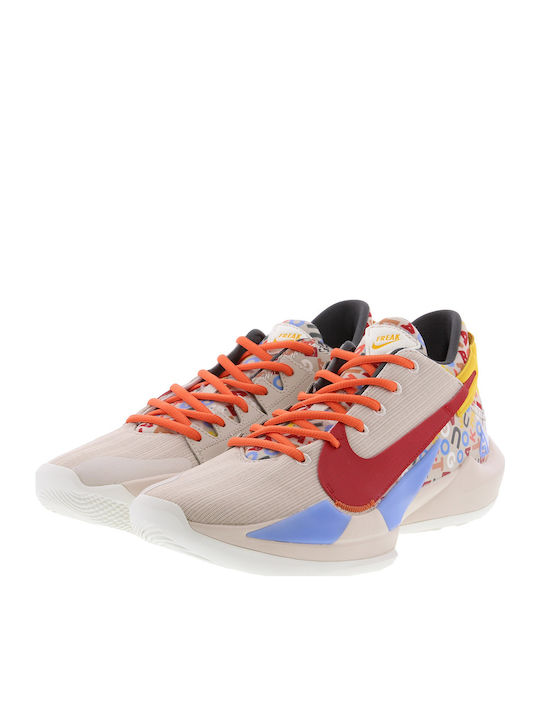 Nike Zoom Freak 2 Low Basketball Shoes Multicolour