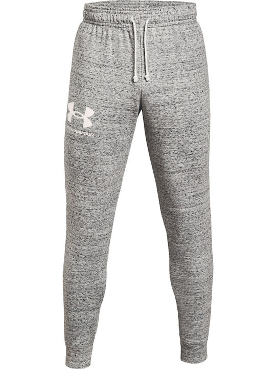 Rival Terry Sweatpants with Elastic Gray