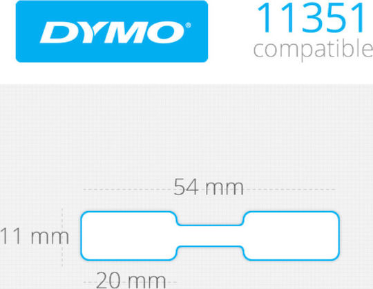 Dymo 1500 Висящи етикети 11x54мм