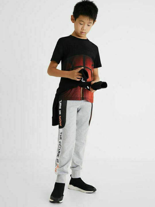 Kids' T-shirt Black Manuel