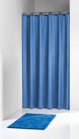 Sealskin Madeira Shower Curtain Fabric 180x200cm Blue