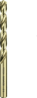 Benman Drill HSS with Cylindrical Shank for Metal 10mm