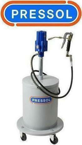 Pressol 27846950 Air Pressure Sprayer Wheeled Grease Gun Flexible Pipe 20kg 10bar 2m