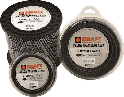 Kraft Pro Silent Oval Twist Brush Cutter Trimmer Line 3.5mm 41m 69378